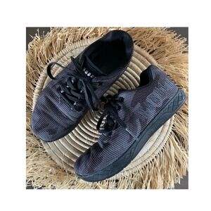 NOBULL Outwork Black And Gray Camouflage Trainers W 6.5 M 5